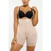 Shapellx Firm Tummy Compression Bodysuit Shaper With Butt Lifter In Tres Naturale