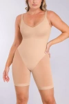 Shapellx Meshsmooth Butt-lifting Bodysuit In Neutral