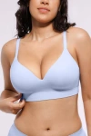 Shapellx Oyster Reborn T-shirt Bra In Blue