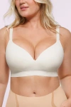 Shapellx Oyster Reborn T-shirt Bra In White