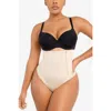 Shapellx Side Zip Shaping Panty In Pinkish Beige