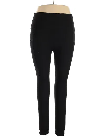 Pre-owned Shapermint Active Pants In Black