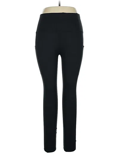 Pre-owned Shapermint Active Pants In Black