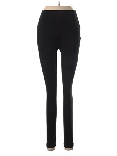 Pre-owned Shapermint Active Pants In Black