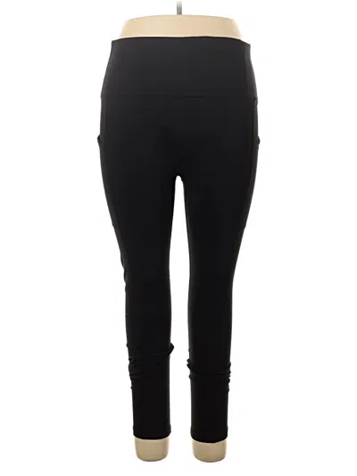 Pre-owned Shapermint Active Pants In Black