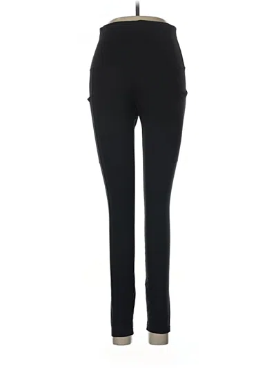 Pre-owned Shapermint Active Pants In Black