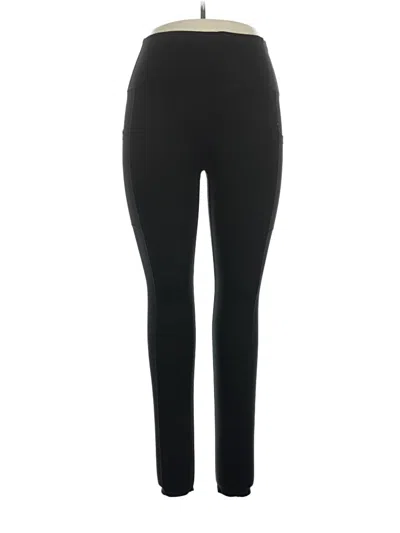 Pre-owned Shapermint Active Pants In Black