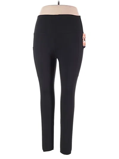 Pre-owned Shapermint Active Pants In Black