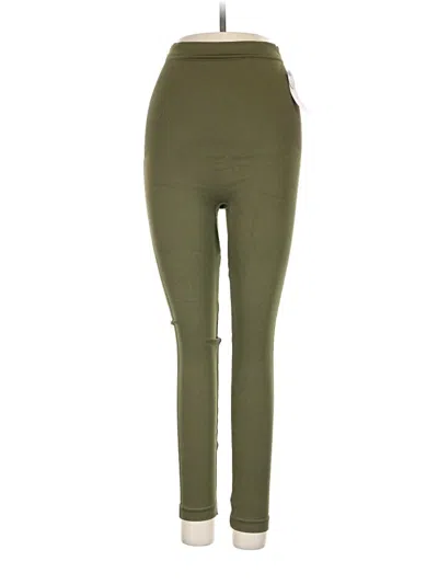 Pre-owned Shapermint Active Pants In Green