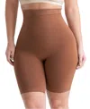 SHAPERMINT ESSENTIALS WOMEN'S HIGH WAISTED SHAPER SHORT 55021