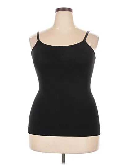 Pre-owned Shapermint Sleeveless Top Black Sweetheart Neckline Tops
