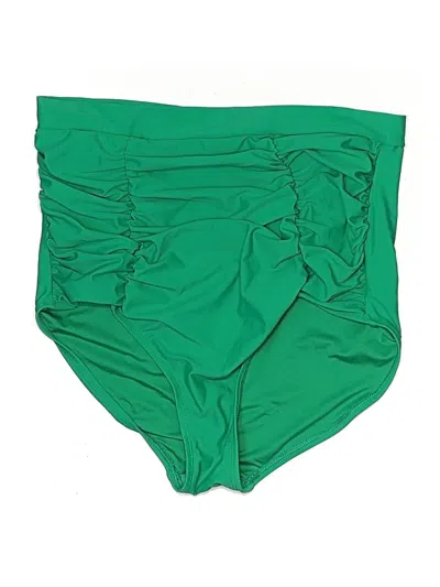 Pre-owned Shapermint Swimsuit Bottoms In Green