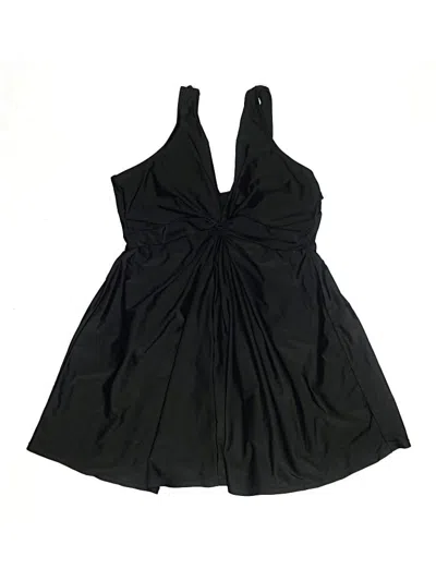 Pre-owned Shapermint Swimsuit Cover Up In Black