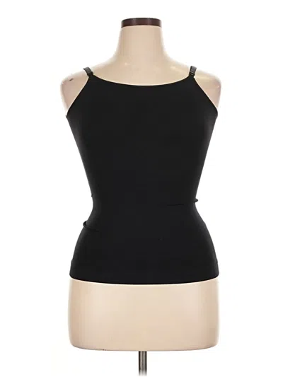 Pre-owned Shapermint Tank Top Black Halter Neckline Tops