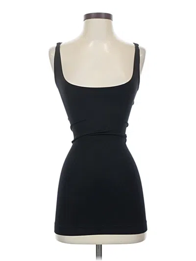 Pre-owned Shapermint Tank Top Black Strapless Neckline Tops