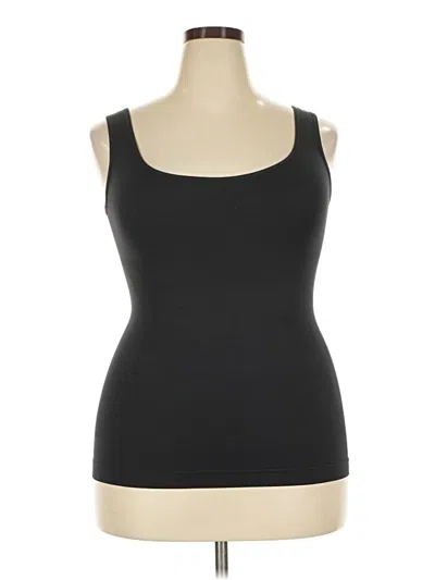 Pre-owned Shapermint Tank Top Black Strapless Neckline Tops