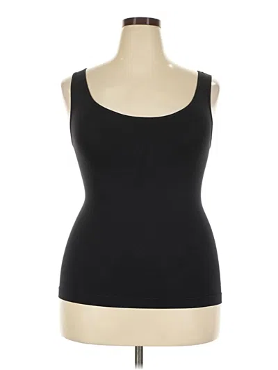 Pre-owned Shapermint Tank Top Black Strapless Neckline Tops
