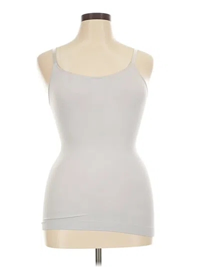 Pre-owned Shapermint Tank Top Gray Strapless Neckline Tops