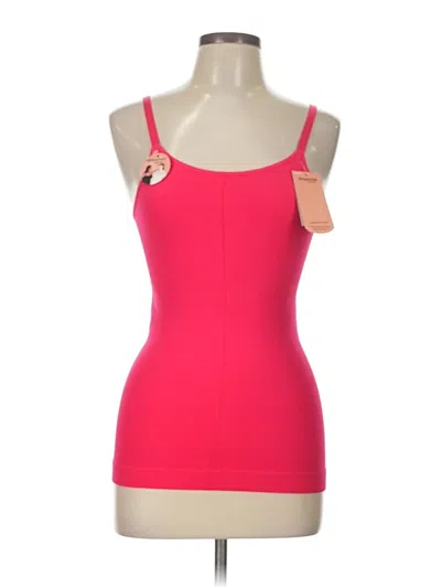 Shapermint Tank Top Pink Strapless Neckline Tops