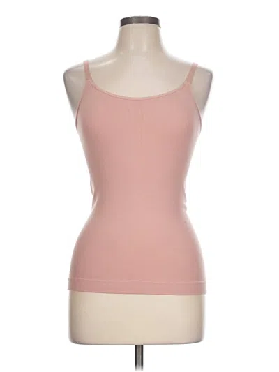 Pre-owned Shapermint Tank Top Pink Strapless Neckline Tops