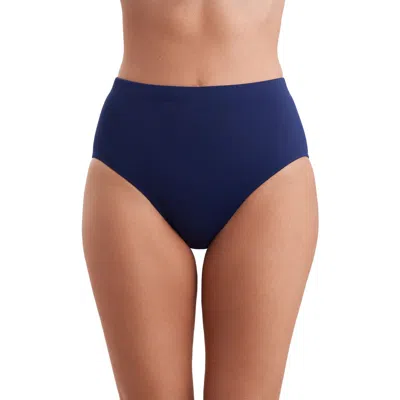 Shapesolver Basic Brief Swimsuit Bottom In Blue
