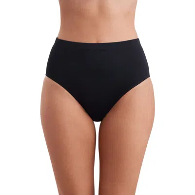 Shapesolver Basic Hipster Brief Swimsuit Bottom In Black