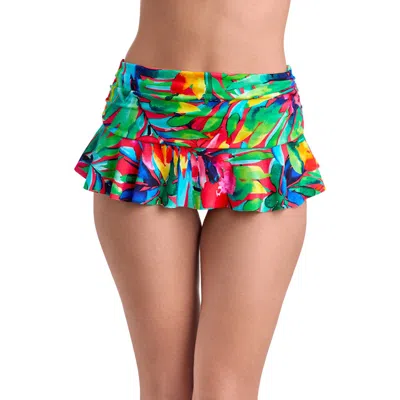 Shapesolver Halo Skorted Swim Hipster In Multi