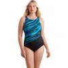 Shapesolver Sport Highneck Tank Chlorine Resistant One-piece Swimsuit