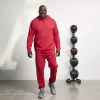 Shaquille O'neal Xlg Double Knit Pique Mens Drawstring Waist Classic Fit Big And Tall Active Jogger Pant In Red