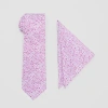 Shaquille O'neal Xlg Floral Tie Set In Pink