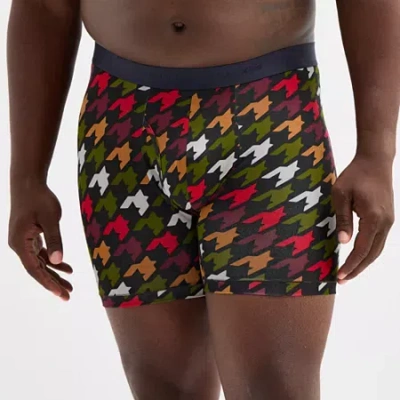 Shaquille O'neal Xlg Mens Big And Tall Boxer Briefs 362988 In Black