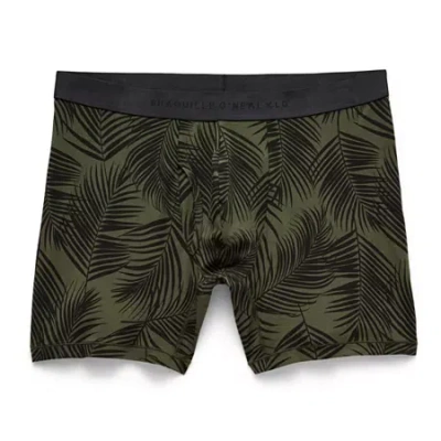 Shaquille O'neal Xlg Mens Big And Tall Boxer Briefs 362988 In Green