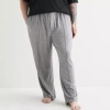 Shaquille O'neal Xlg Mens Big And Tall Pajama Pants In Gray