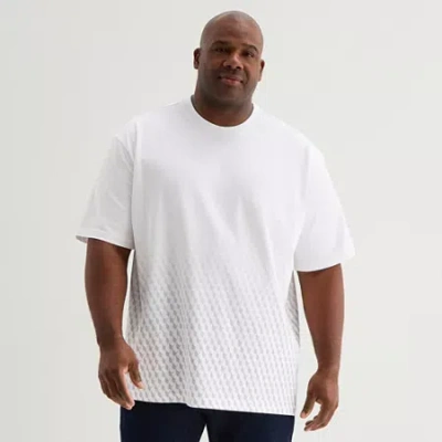 Shaquille O'neal Xlg Mens Crew Neck Short Sleeve Graphic T-shirt In White