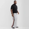Shaquille O'neal Xlg Tricot Mens Moisture Wicking Quick Dry Big And Tall Track Pant In Gray