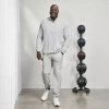 Shaquille O'neal Xlg Woven Mens Classic Fit Big And Tall Track Pant In Gray