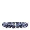 Shar Oke Men's Blue Mother Of Pearl Bracelet
