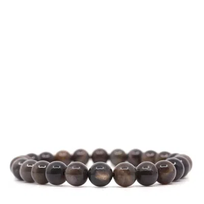 Shar Oke Men's Brown Scapolite Bracelet