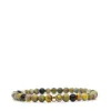 Shar Oke Men's Gold / Yellow Bumble Bee Jasper Bracelet In Gold