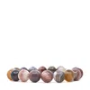 Shar Oke Men's Grey / Neutrals Botswana Banded Agate Bracelet In Brown