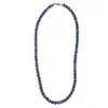 Shar Oke Men's Kyanite Blue Beaded Necklace In Blue