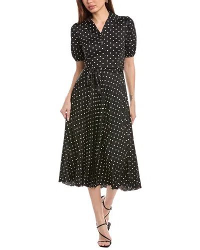 black accordion pleated dress vintage Henry Rosenfeld sheer black accordion pleated dress 40s – hong kong  vintage main image 0