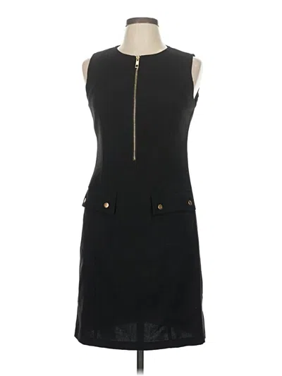 Pre-owned Sharagano Casual Dress In Black