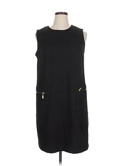 Pre-owned Sharagano Casual Dress In Black