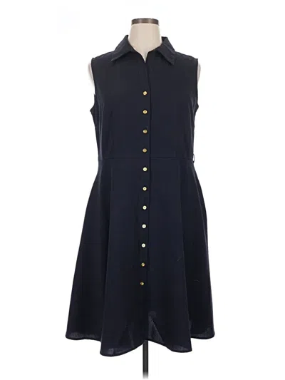 Pre-owned Sharagano Casual Dress In Black