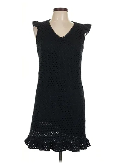 Pre-owned Sharagano Casual Dress In Black