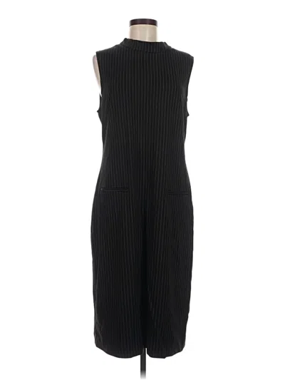 Pre-owned Sharagano Casual Dress In Black