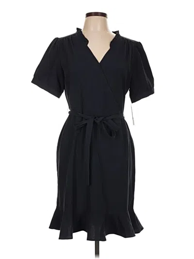 Pre-owned Sharagano Casual Dress In Black