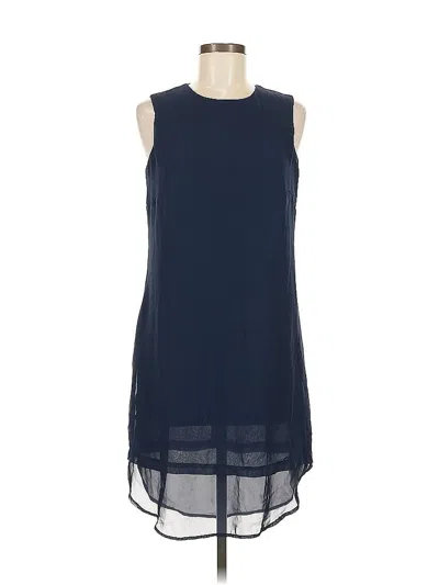 Pre-owned Sharagano Casual Dress In Blue