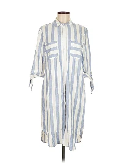 Pre-owned Sharagano Casual Dress In Blue